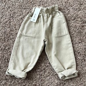 Zara 3T never worn utility pants